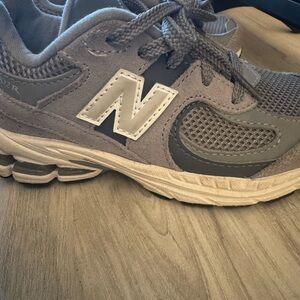 New Balance Kids' Gray Athletic Shoes